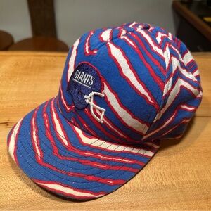 New York Giants Zubaz NFL  Snapback Cap Hat Vintage